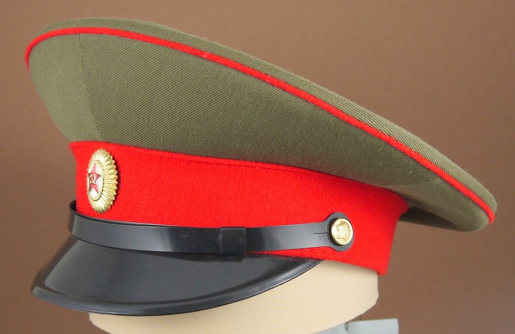 Soviet Military Cap 1986 Soviet Military Hat Vintage Military Hat Officer Hat Ceremonial Cap